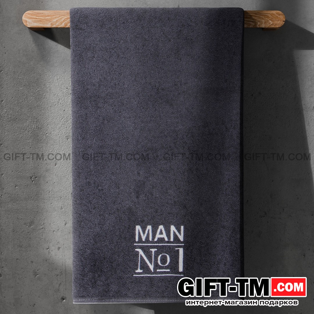 Полотенце для лица «Man № 1», махровое, 35×50 см