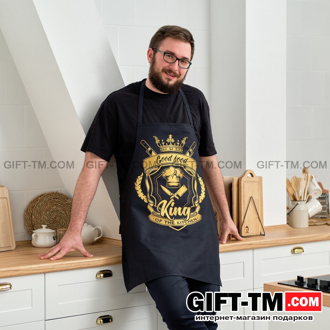 Фартук «KING» 73×71 см