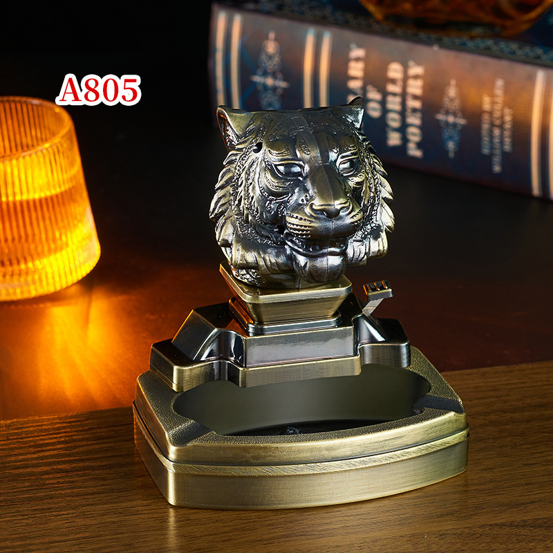 Пепельница «Tiger» с зажигалкой