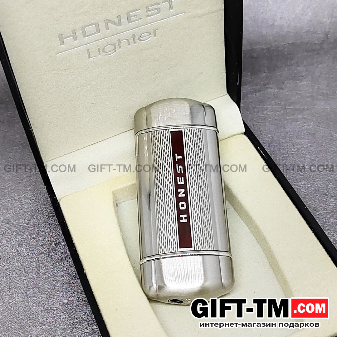 Зажигалка «Honest» газовая, в подарочной коробке