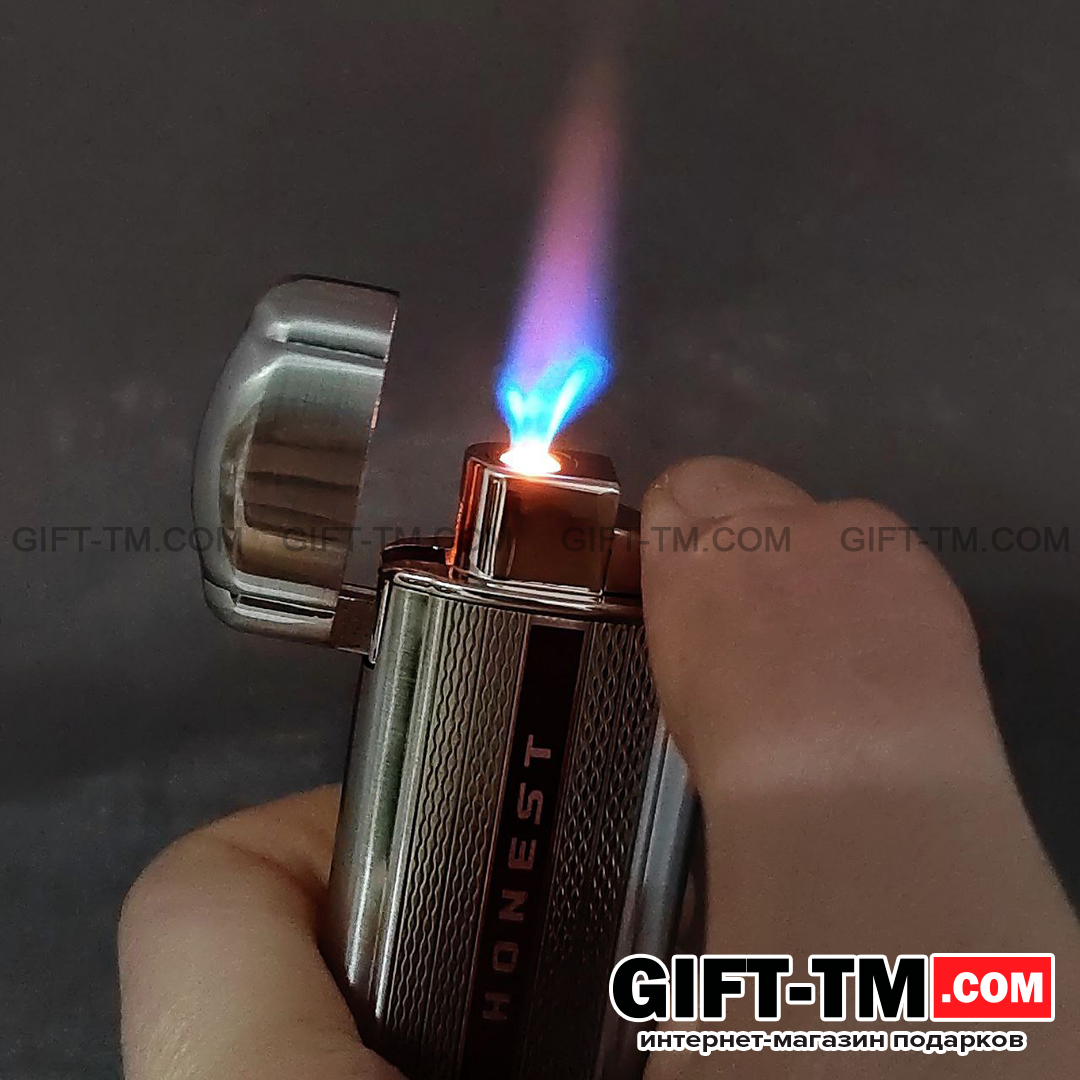 Зажигалка «Honest» газовая, в подарочной коробке