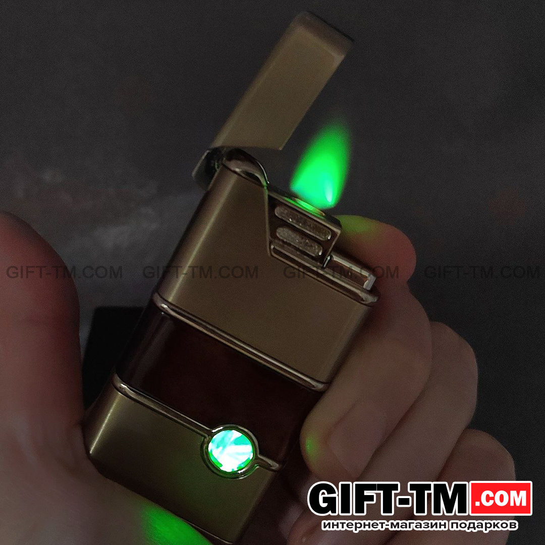 Зажигалка «FANGFANG» газовая, ветрозащитная, в подарочной коробке