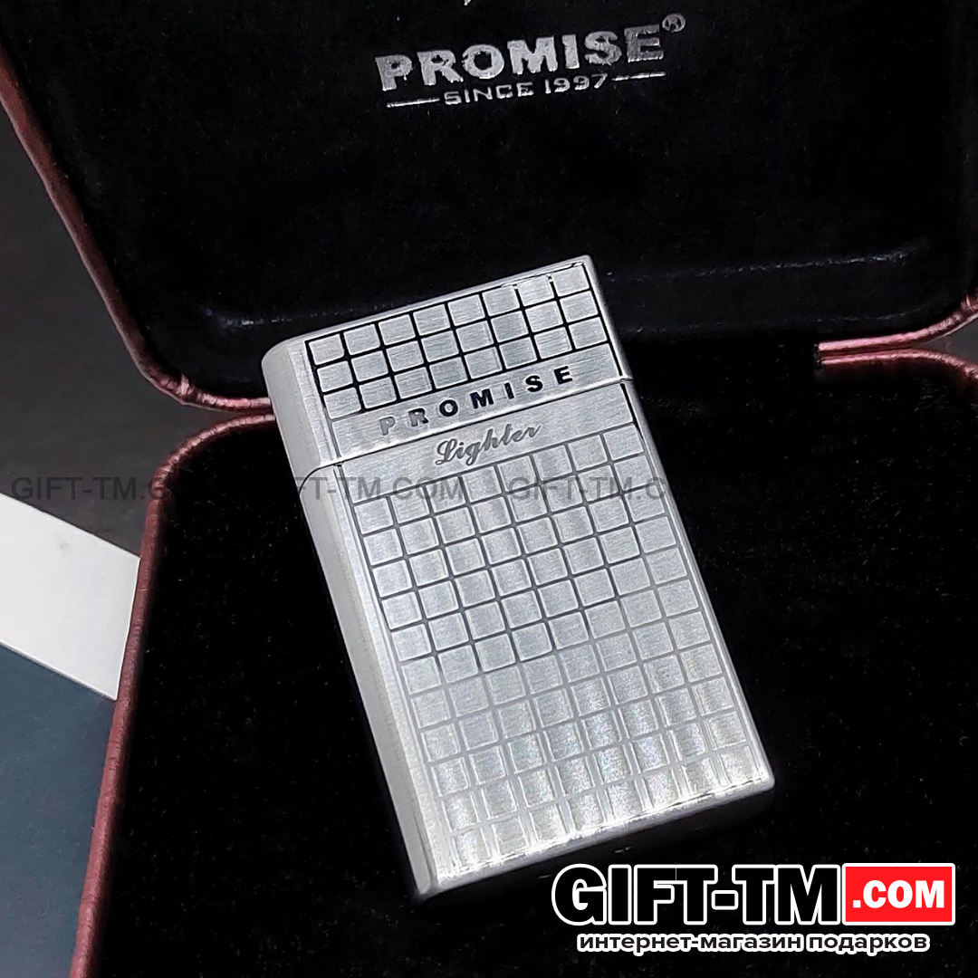 Зажигалка «Promise» газовая, в подарочной коробке