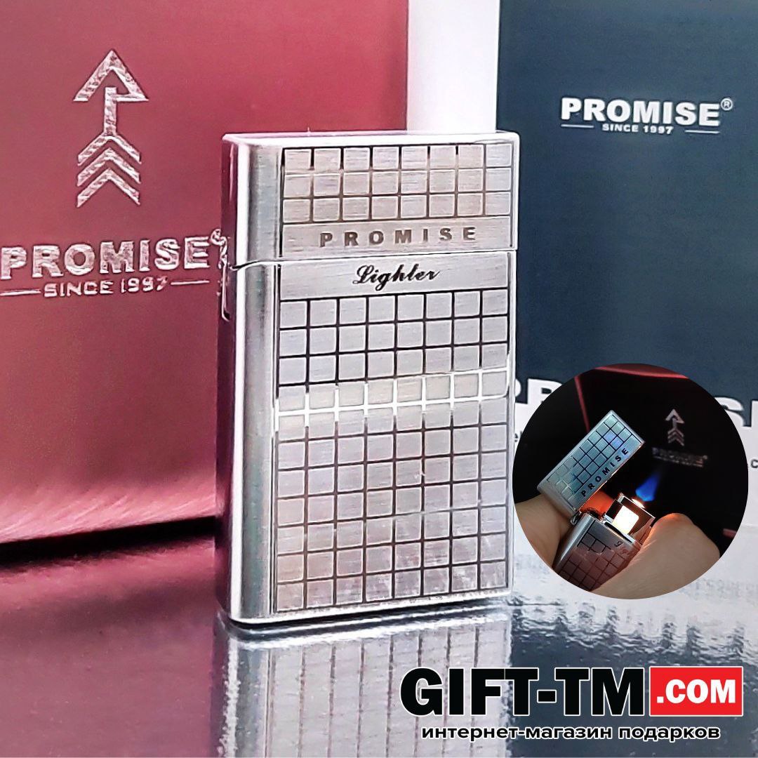 Зажигалка «Promise» газовая, в подарочной коробке
