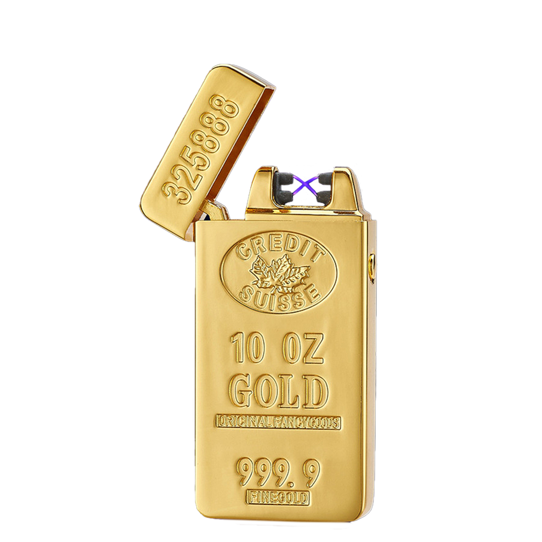 USB Зажигалка «Слиток золота» в подарочной коробке — изображение 5