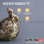 Пепельница «Тигр» металл — изображение 3