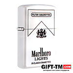 Зажигалка бензиновая «Marlboro Chief» светящаяся в темноте — изображение 6