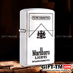Зажигалка бензиновая «Marlboro Chief» светящаяся в темноте — изображение 4