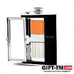 Фляжка с портсигаром 180 мл — изображение 2