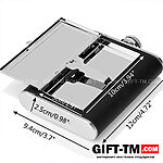 Фляжка с портсигаром 180 мл — изображение 5