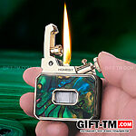 Зажигалка бензиновая «Honest», перламутр