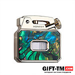 Зажигалка бензиновая «Honest», перламутр — изображение 3