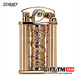 Зажигалка бензиновая Zorro «Dragon» золото — изображение 8