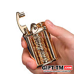 Зажигалка бензиновая Zorro «Dragon» золото — изображение 9
