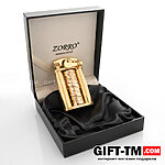 Зажигалка бензиновая Zorro «Dragon» золото — изображение 7