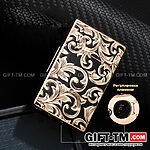 Зажигалка газовая «Derui» floral — изображение 5