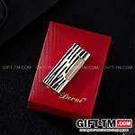 Зажигалка газовая «Derui» золотисто-черная — изображение 3