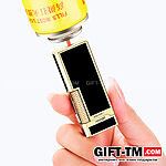 Зажигалка газовая «Derui» черная, двойное пламя — изображение 7