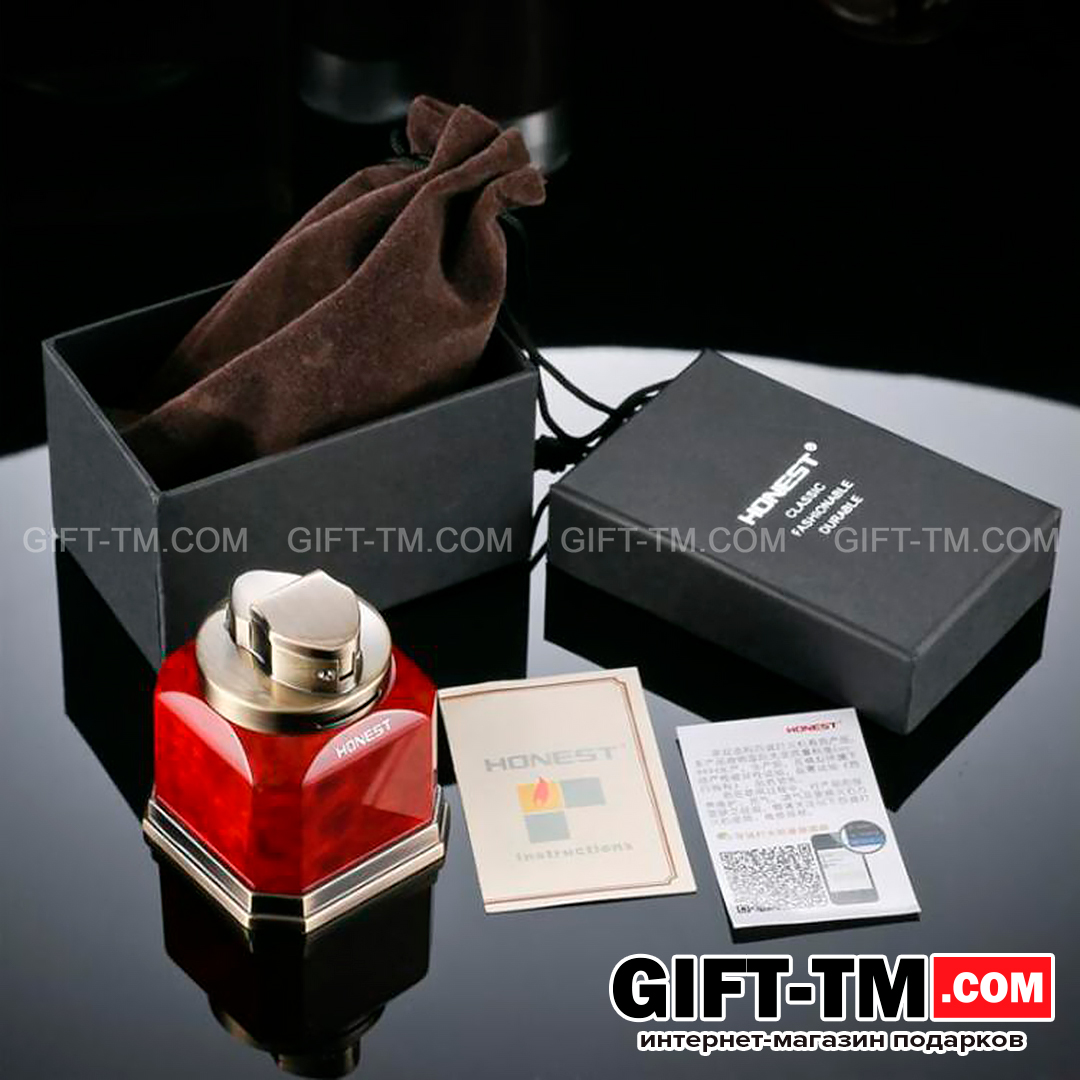 sn01059_2 Зажигалка газовая настольная «Honest» - Image 3