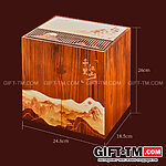 Набор элитного китайского чая «Сундук богатства» + чайный сервиз — изображение 8