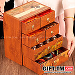 Набор элитного китайского чая «Шесть великих чаёв» + чайный сервиз — изображение 2