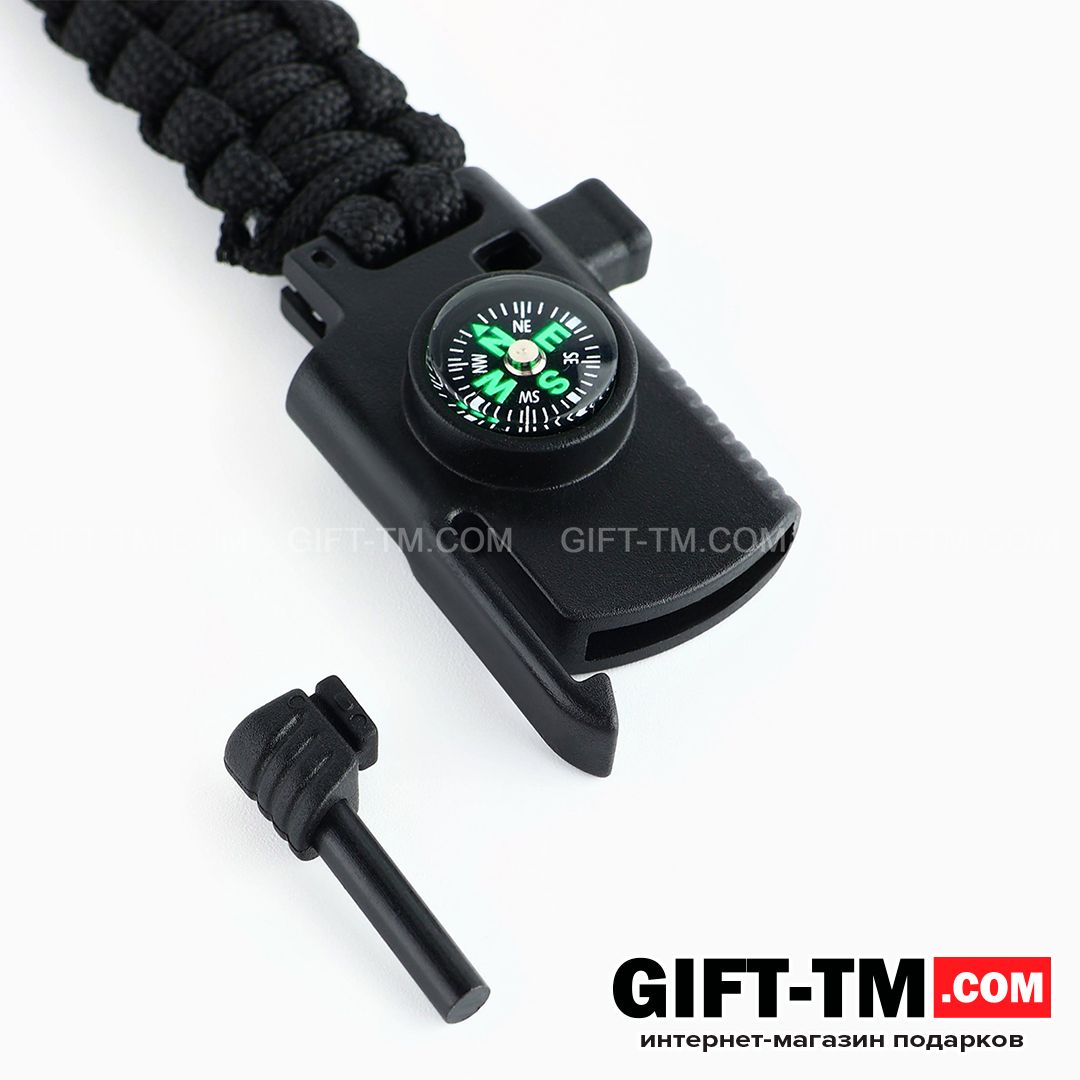 sn01076_5 Браслет для выживания «100% мужику» — изображение 3