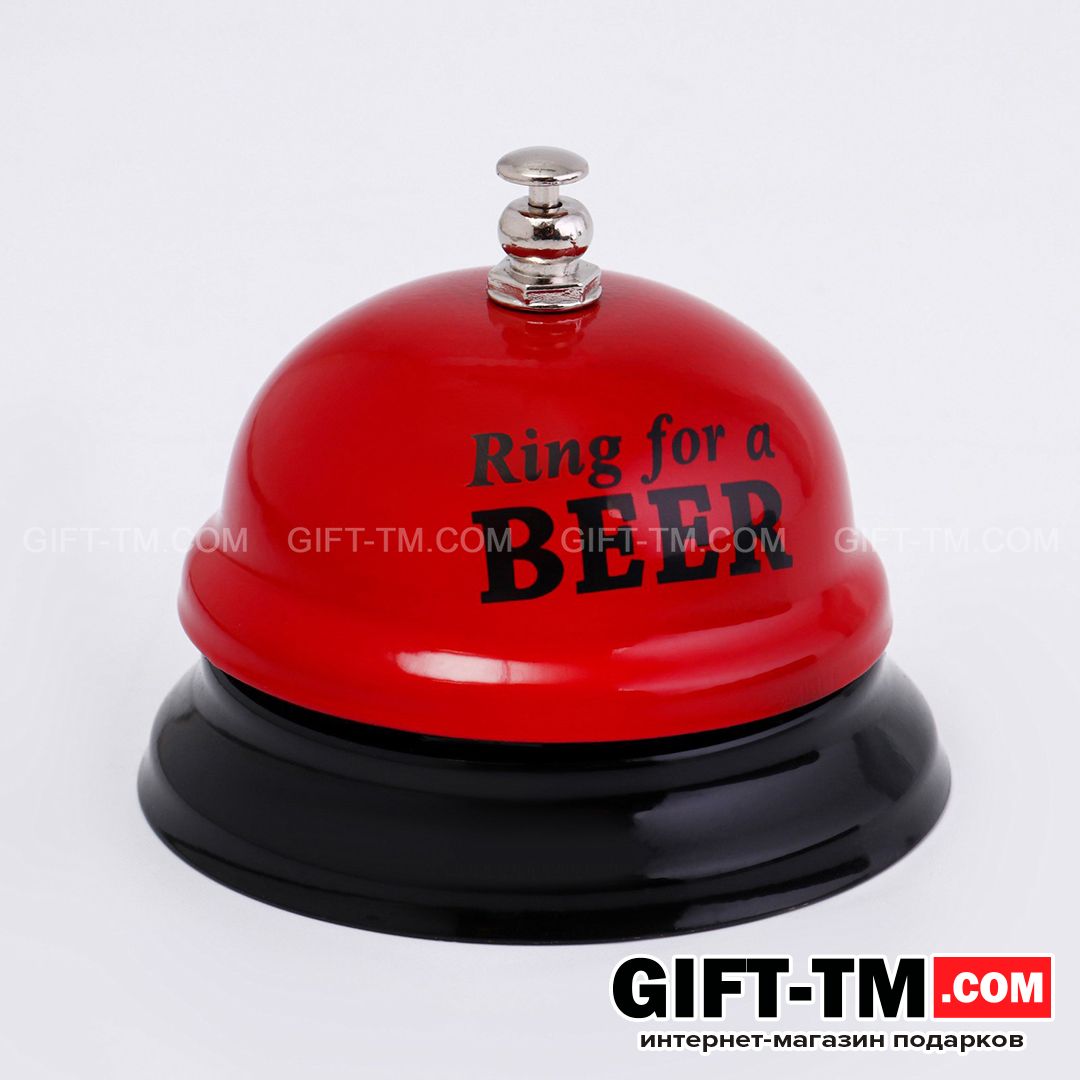 sn01078_1 Звонок настольный «Ring for a beer» — изображение 2