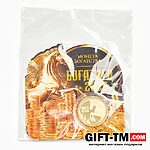 Монета новогодняя сувенирная «Богатого 2026», диам. 2.2 см — изображение 5