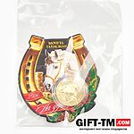 Монета новогодняя сувенирная «Талисман на удачу», диам. 2.2 см — изображение 6