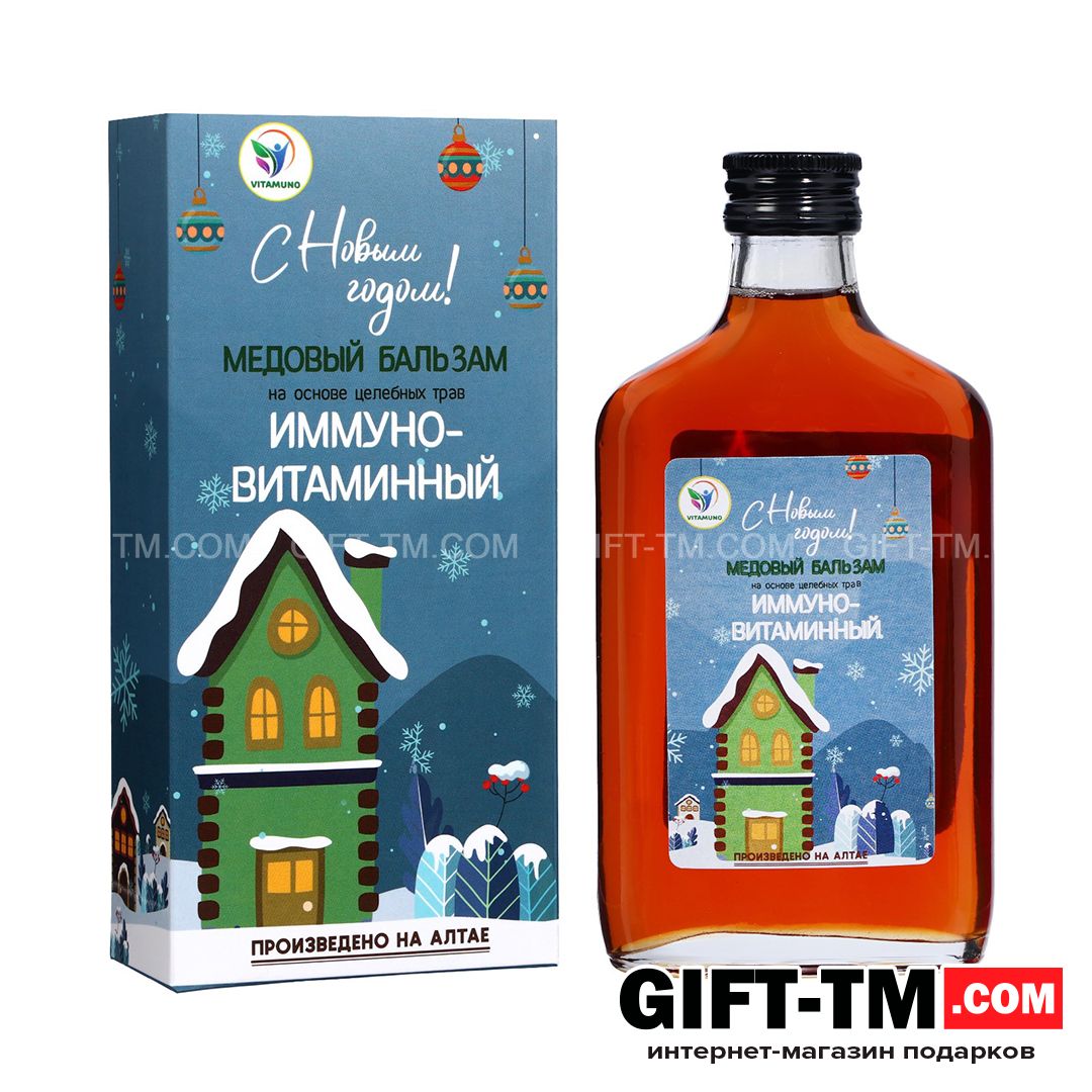 sn01095_1 Новогодний медовый бальзам «Алтайский Иммуно-витаминный» 250 мл — изображение 2