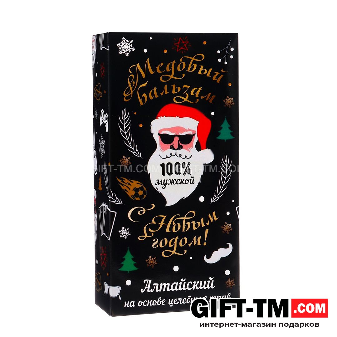 sn01097_1 Новогодний медовый бальзам алтайский «Мужской», 250 мл — изображение 2