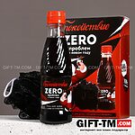 Новогодний подарочный набор косметики «Спокойствие!» гель для душа и мочалка для тела — изображение 2