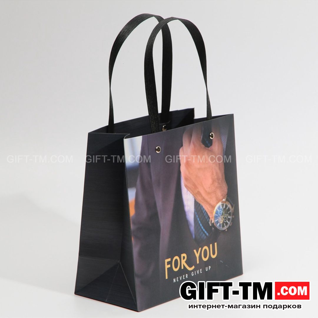 sn01112_1 Пакет подарочный «Для тебя», 20×20×10 см — изображение 2