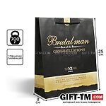 Пакет подарочный ламинированный «Best of the Best», ML 21×25×8 см