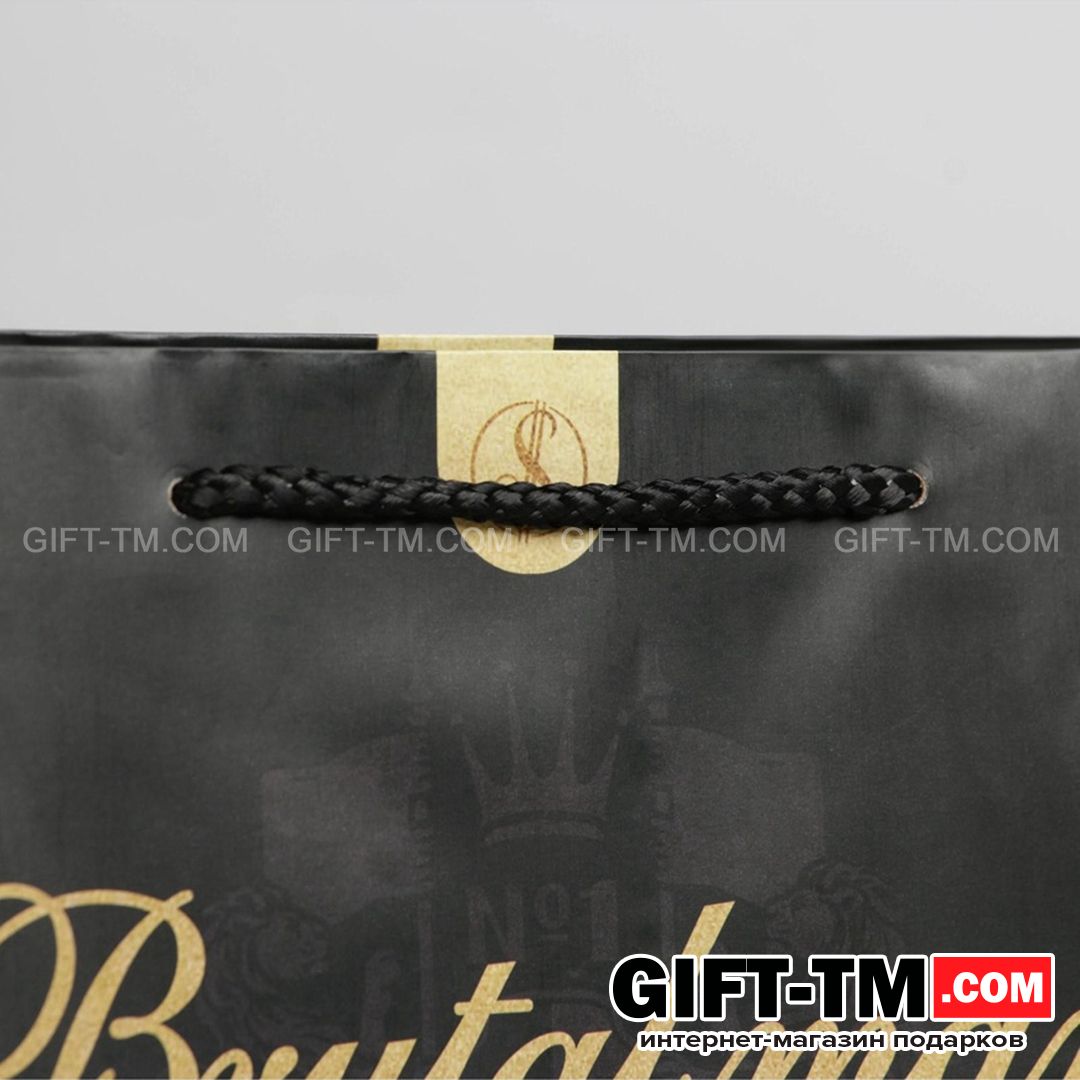 sn01122_3 Пакет подарочный ламинированный «Best of the Best», ML 21×25×8 см — изображение 4