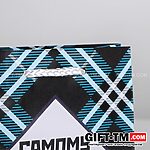 Пакет подарочный ламинированный «Самому лучшему мужчине», S 12×15×5.5 см — изображение 4