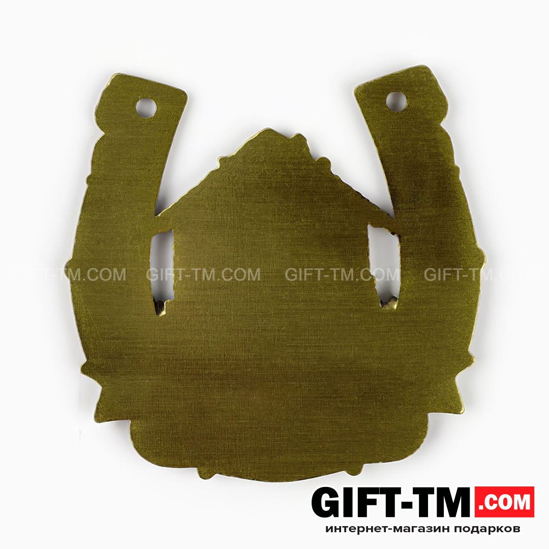 sn01133_4 Подарочная подкова «Счастья в дом» в подарочной коробке — изображение 5