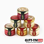 Подарочный набор «С новым годом!»: чай чёрный, крем-мёд 6 шт. — изображение 3