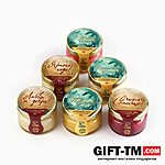 Подарочный набор новогодний «Счастливого Нового года»: чай чёрный, крем-мёд — изображение 9