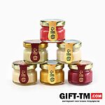 Подарочный набор новогодний «Счастливого Нового года»: чай чёрный, крем-мёд — изображение 8