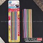 Свечи для торта незадуваемые «Разноцветные», 24 шт. — изображение 4