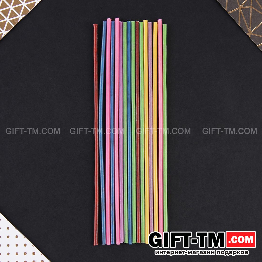 sn01144_2 Свечи для торта незадуваемые «Разноцветные», 24 шт. — изображение 3