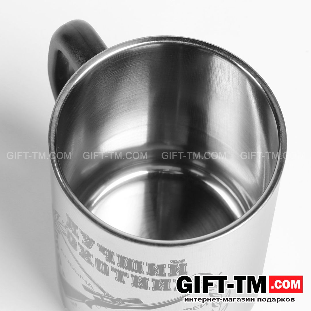 sn01151_2 Термокружка «Лучший охотник», 350 мл, нержавеющая сталь — изображение 4