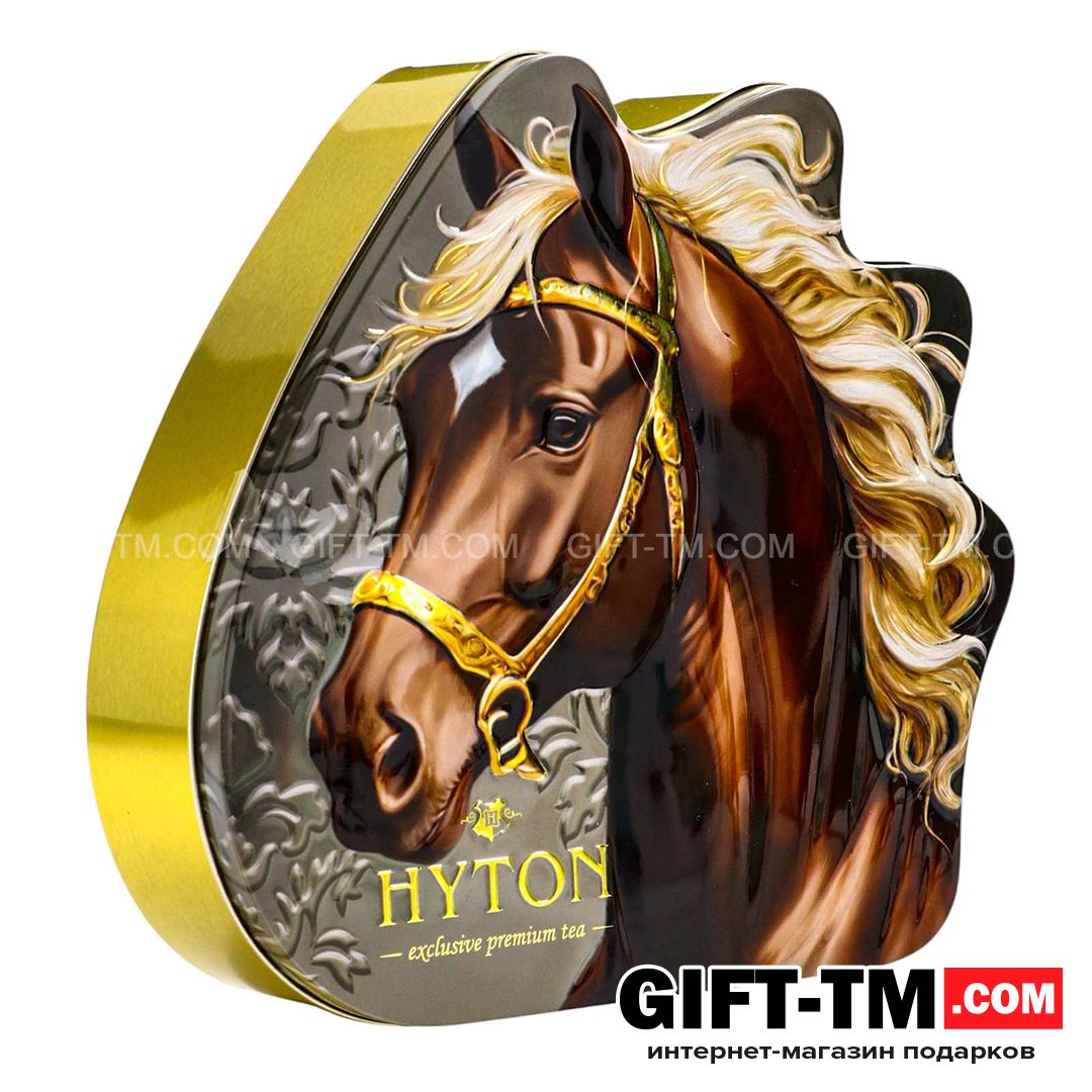 sn01160_2 Чай чёрный новогодний премиум «Золотая лошадь», 100 г — изображение 3