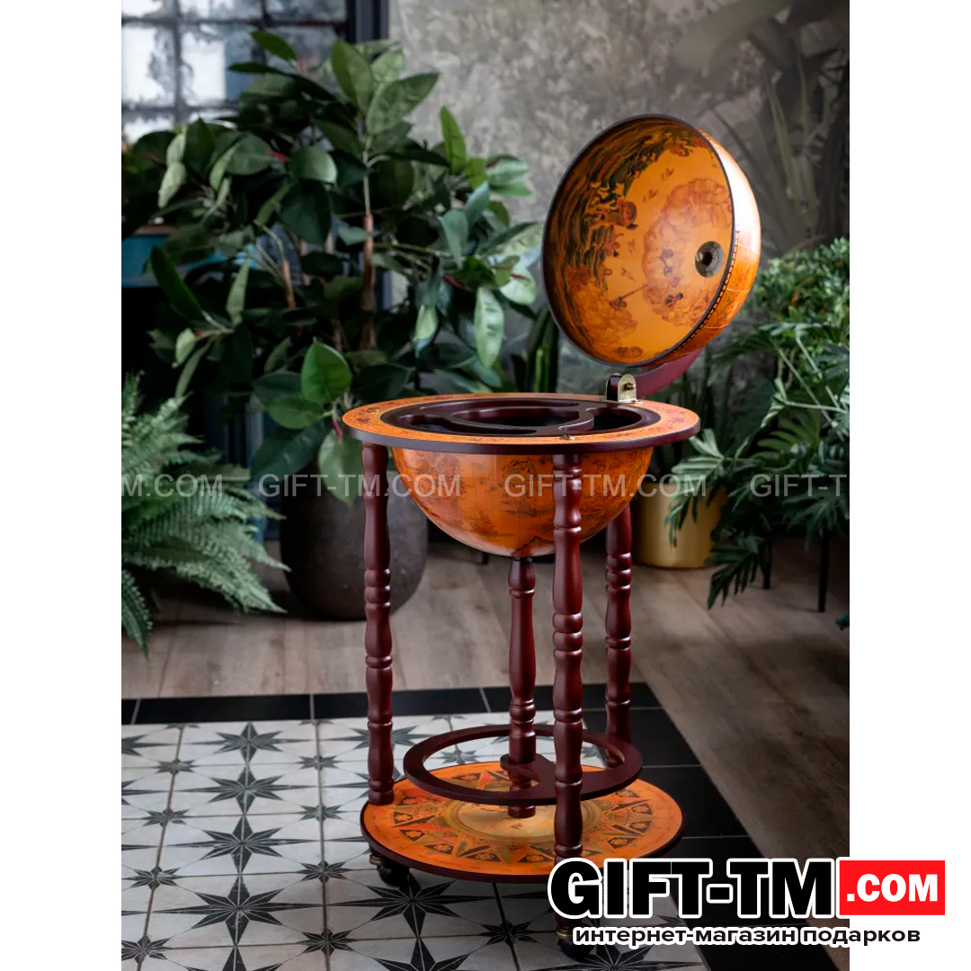 sn01166_2 Глобус-бар «Карта странника» напольный — изображение 5