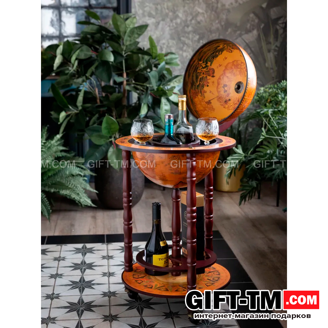 sn01166_3 Глобус-бар «Карта странника» напольный — изображение 3