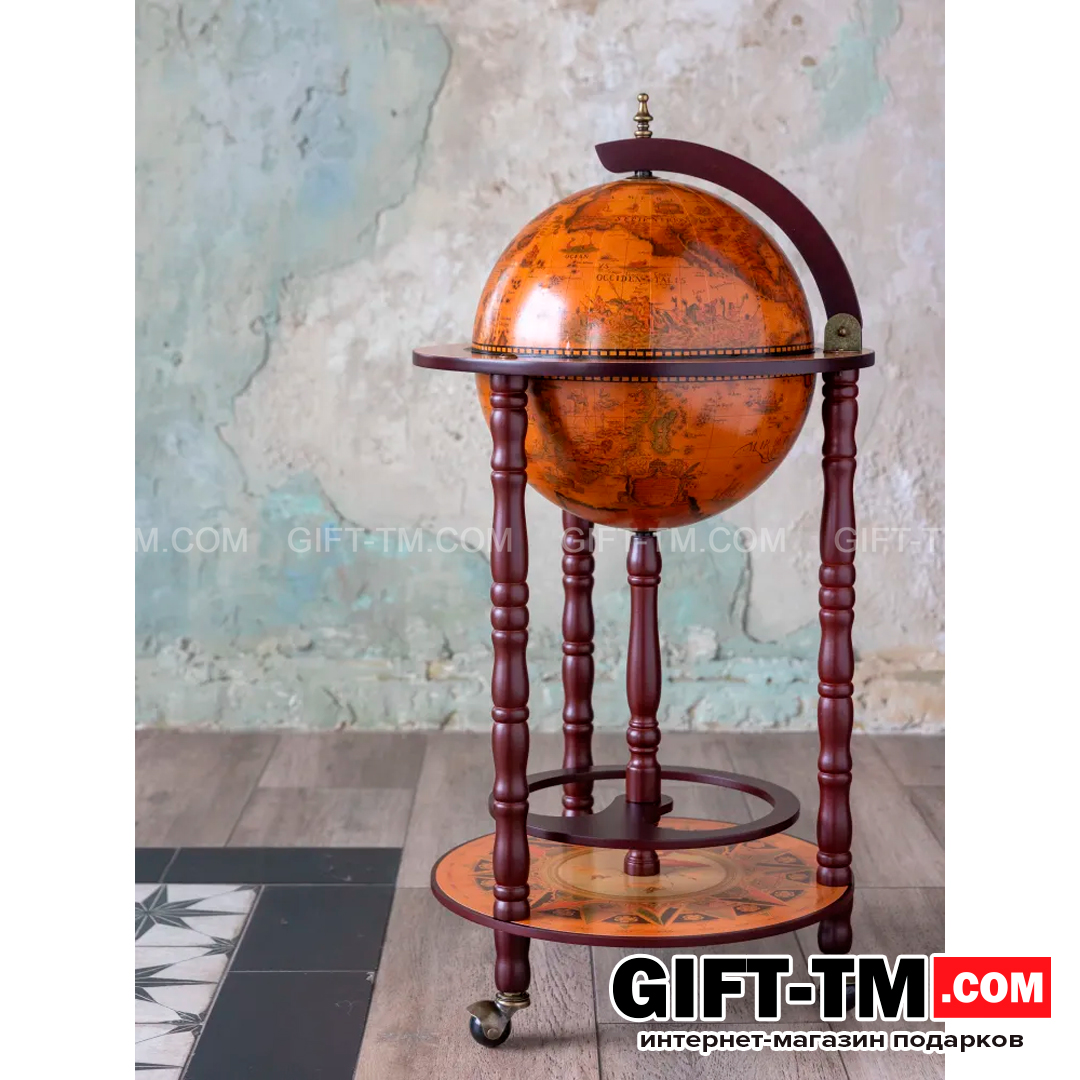 sn01166_4 Глобус-бар «Карта странника» напольный — изображение 6