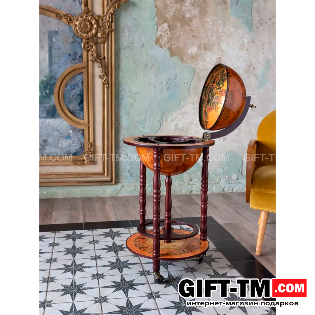 sn01166_7 Глобус-бар «Карта странника» напольный — изображение 7