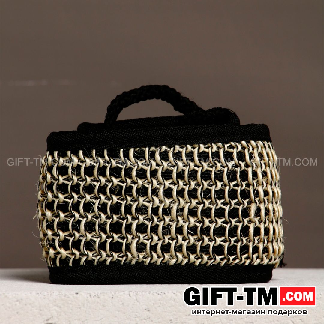 sn01222_4 Подарочный набор косметики «Лучшему мужчине», гель для душа и мочалка лента — изображение 7