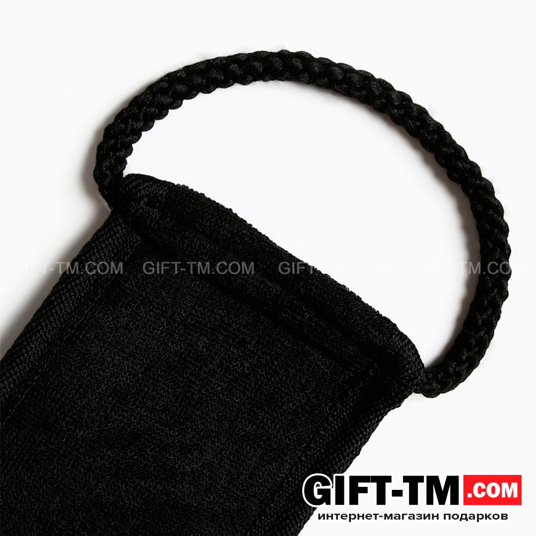 sn01222_7 Подарочный набор косметики «Лучшему мужчине», гель для душа и мочалка лента — изображение 4